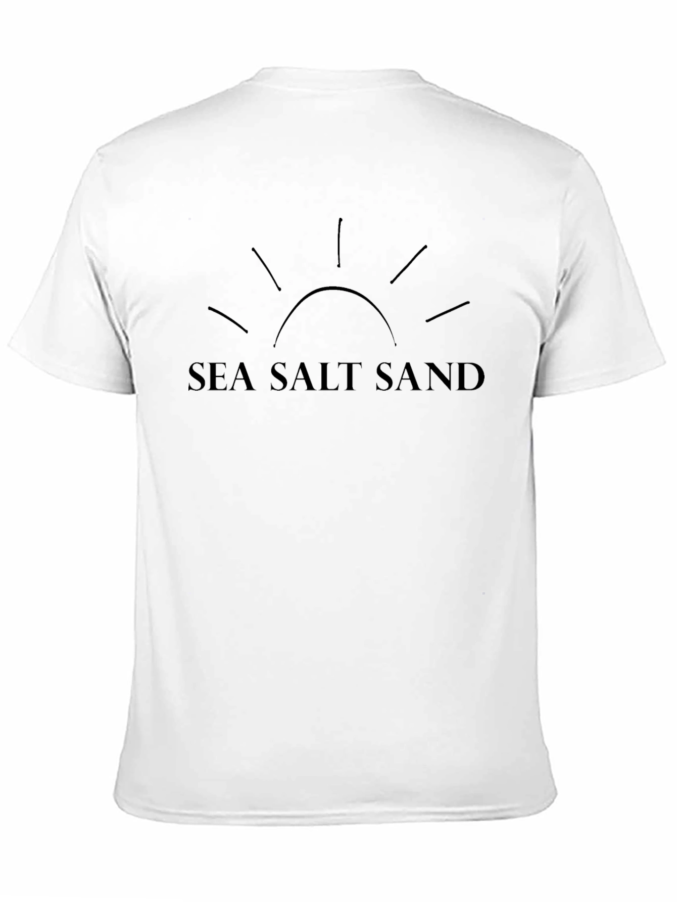Sea Salt Sand Black Graphic Tee