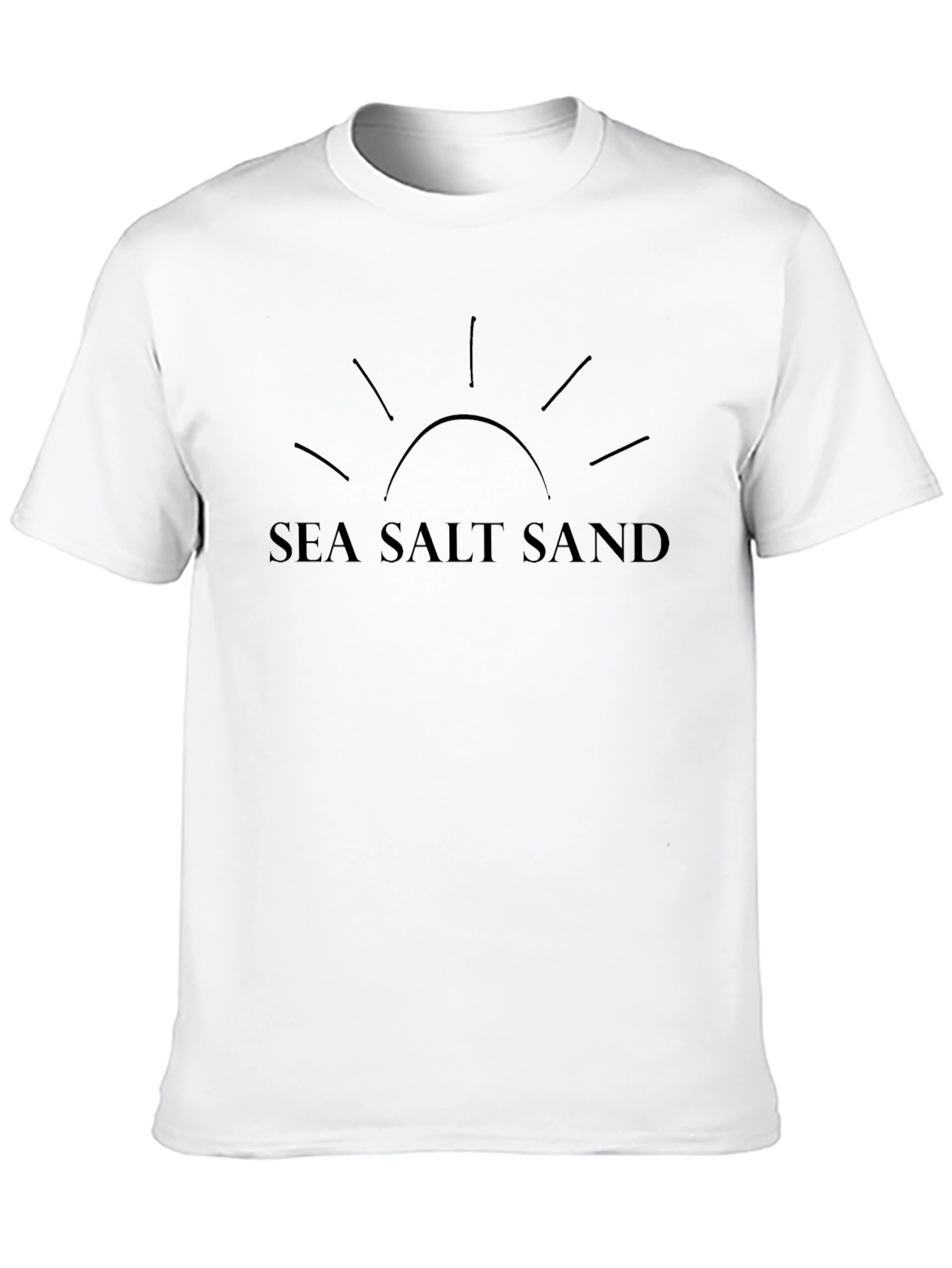 Sea Salt Sand Black Graphic Tee