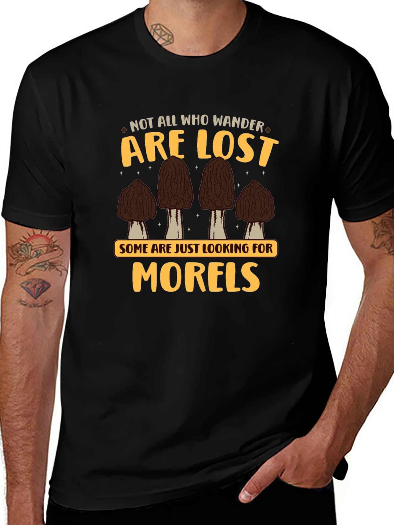 Morel Mushroom Hunter T-Shirt