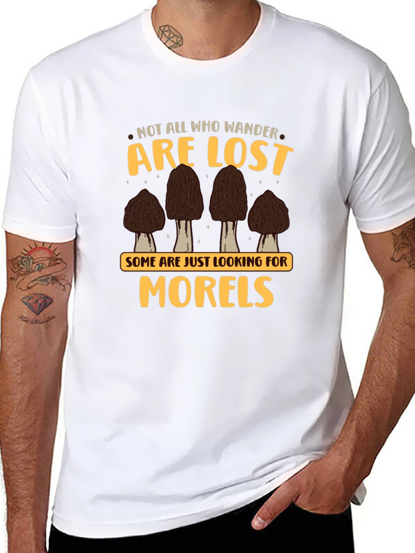 Morel Mushroom Hunter T-Shirt