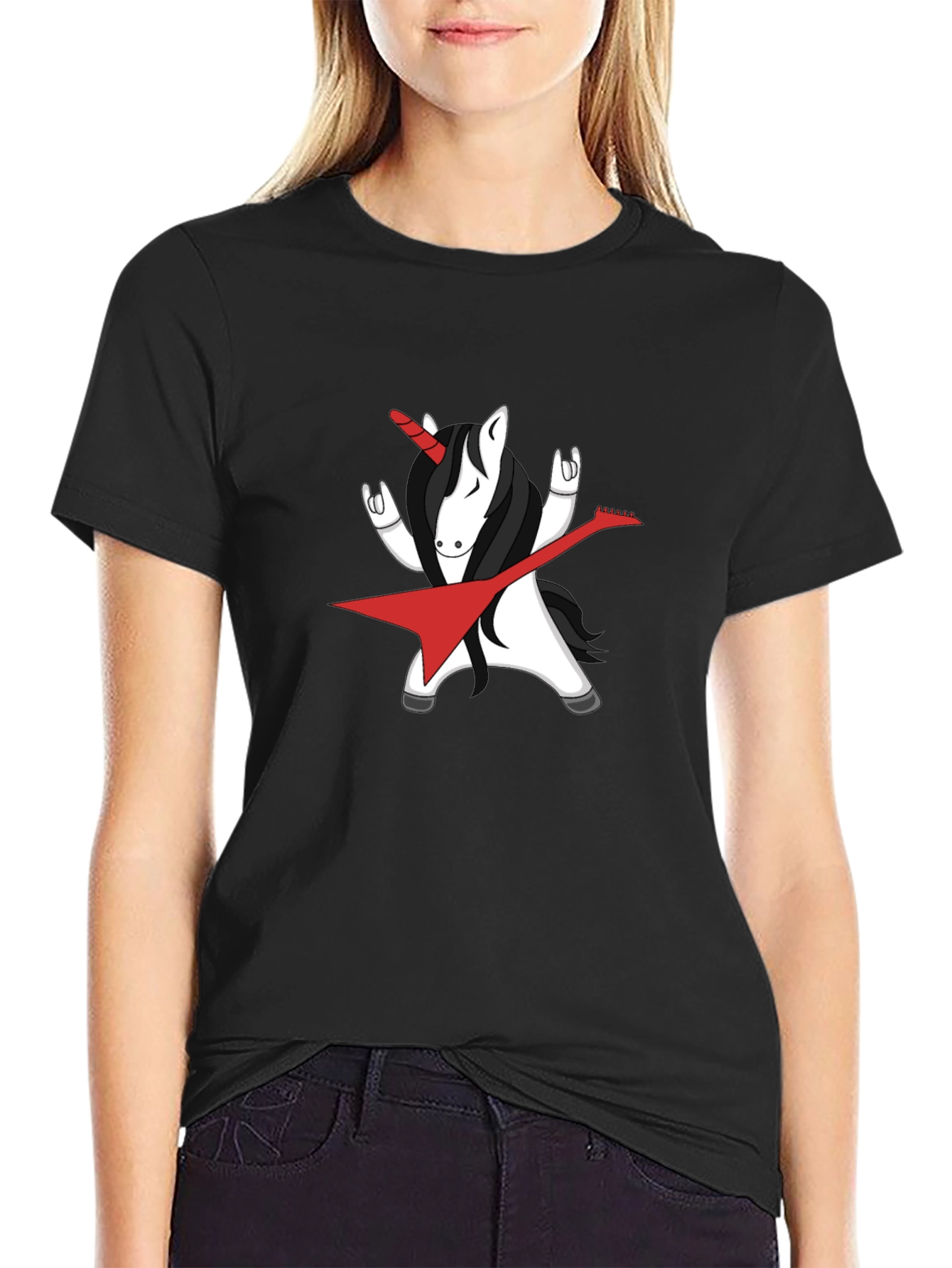 Rockin Unicorn Graphic Tee