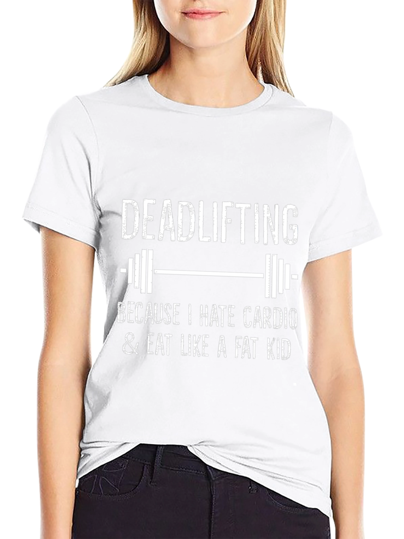 Deadlifting Hate Cardio Funny T-Shirt