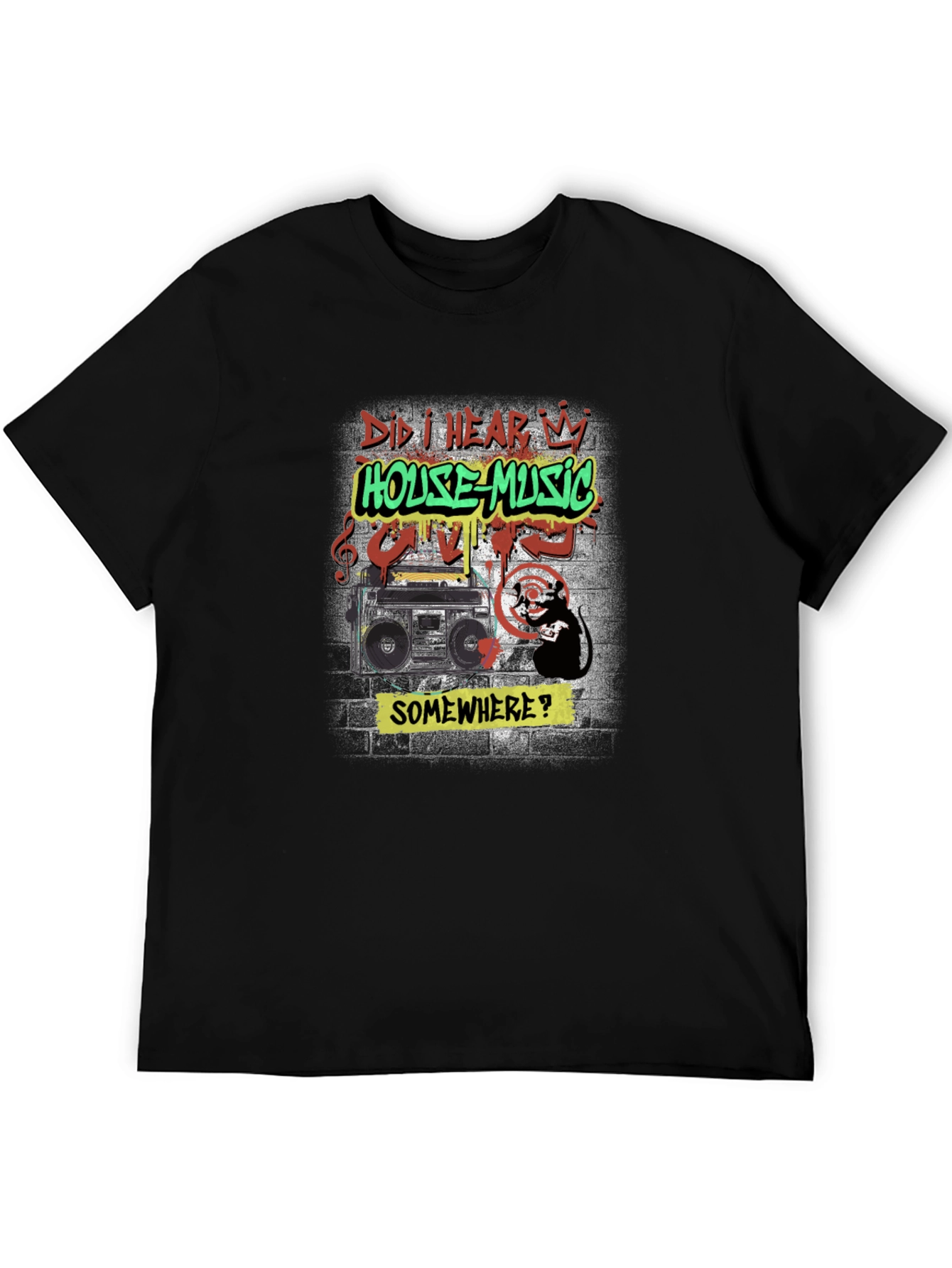 House Music Graffiti T-Shirt