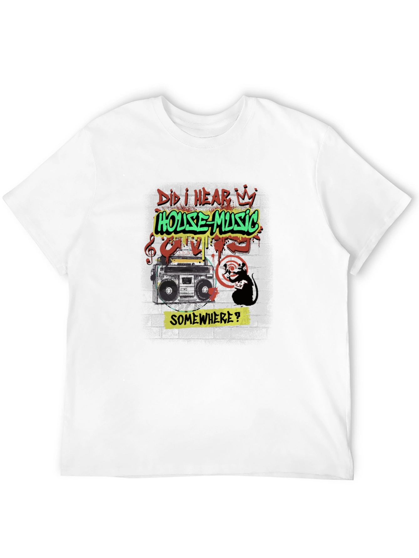 House Music Graffiti T-Shirt