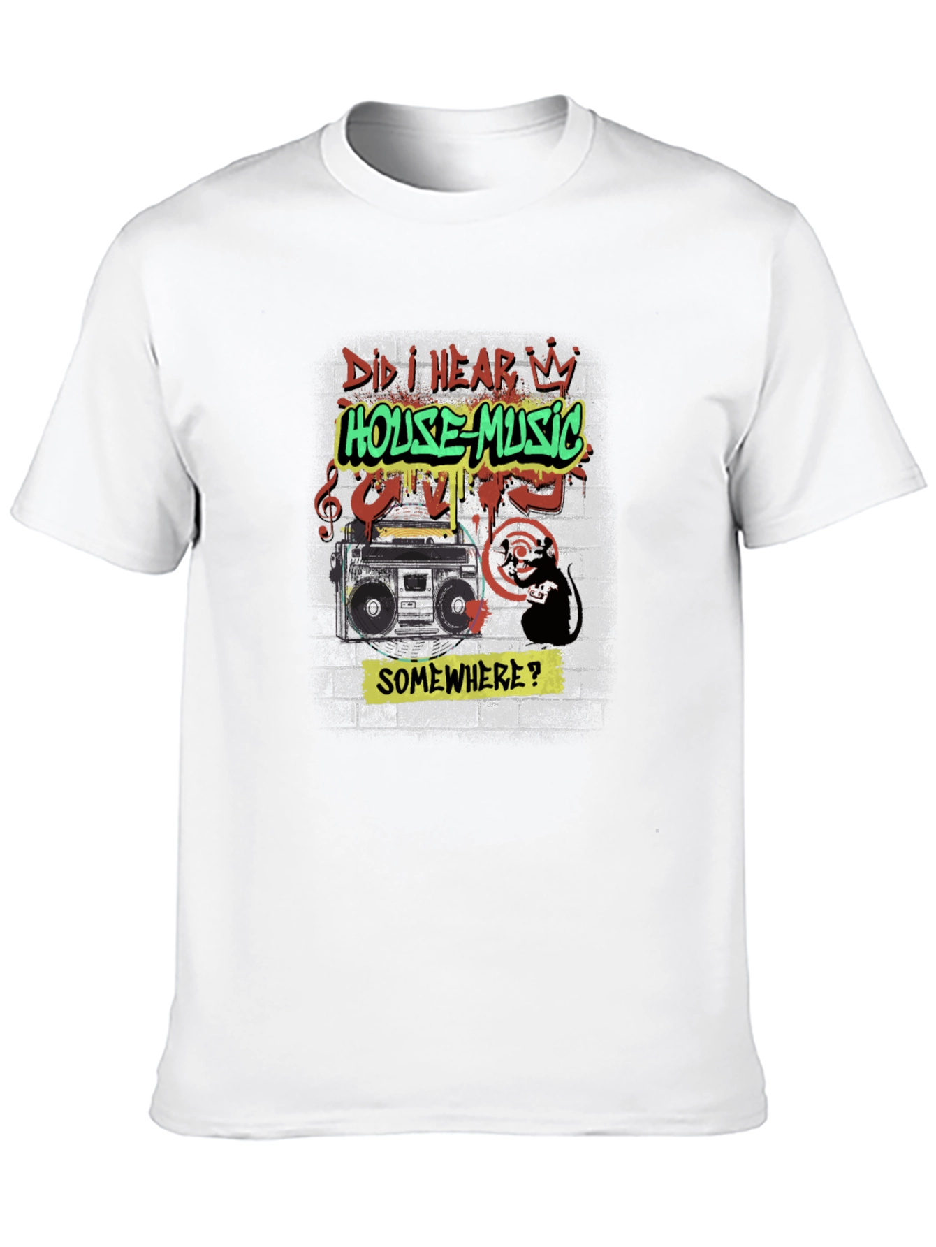 House Music Graffiti T-Shirt