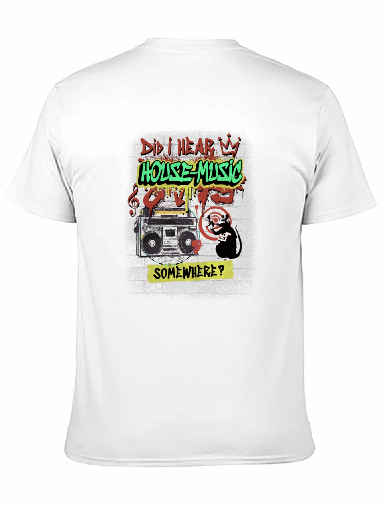 House Music Graffiti T-Shirt