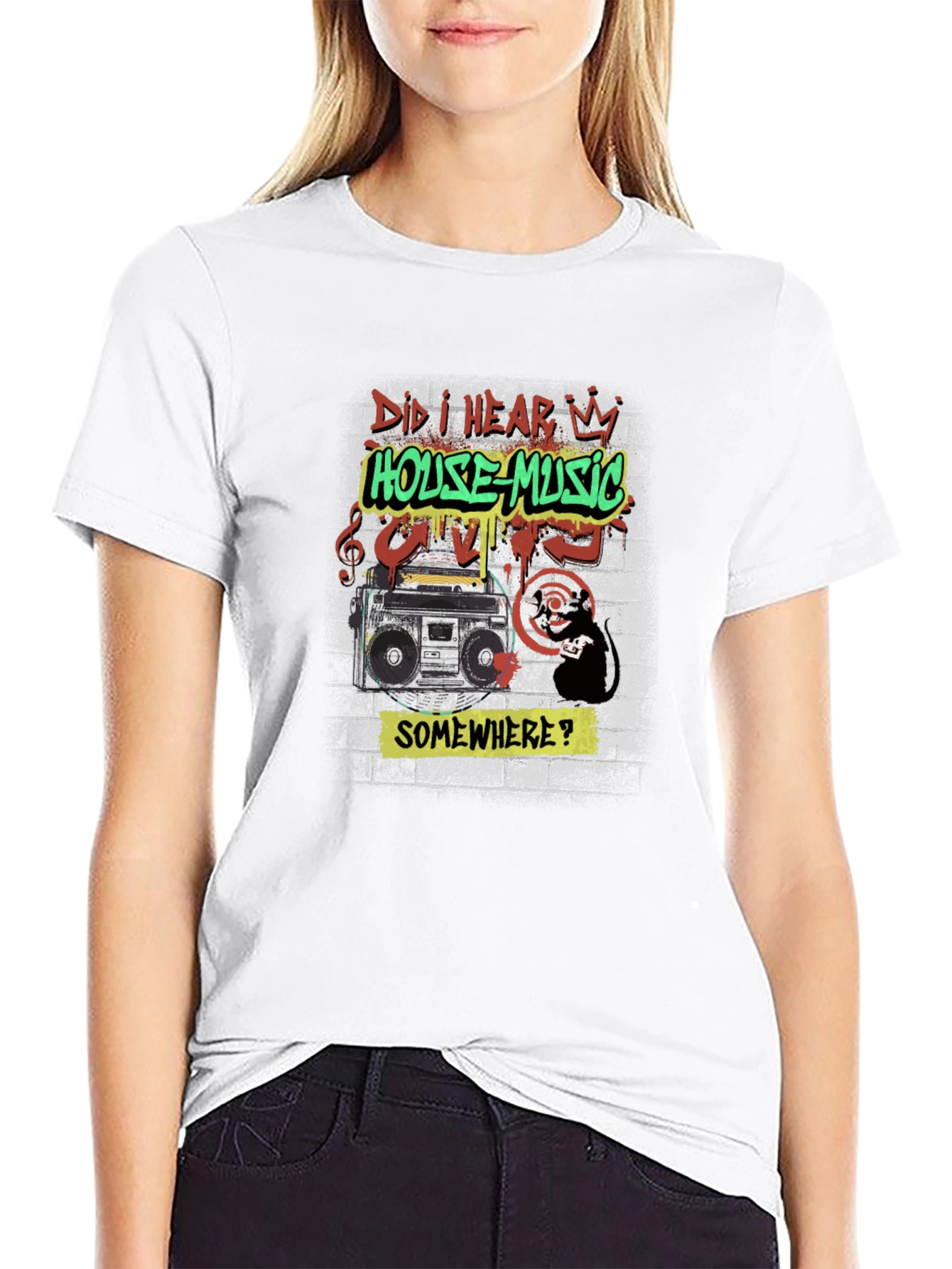 House Music Graffiti T-Shirt