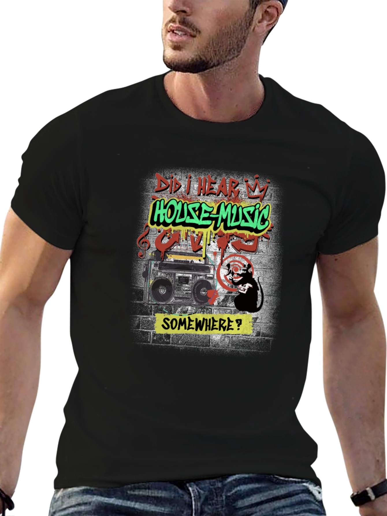 House Music Graffiti T-Shirt