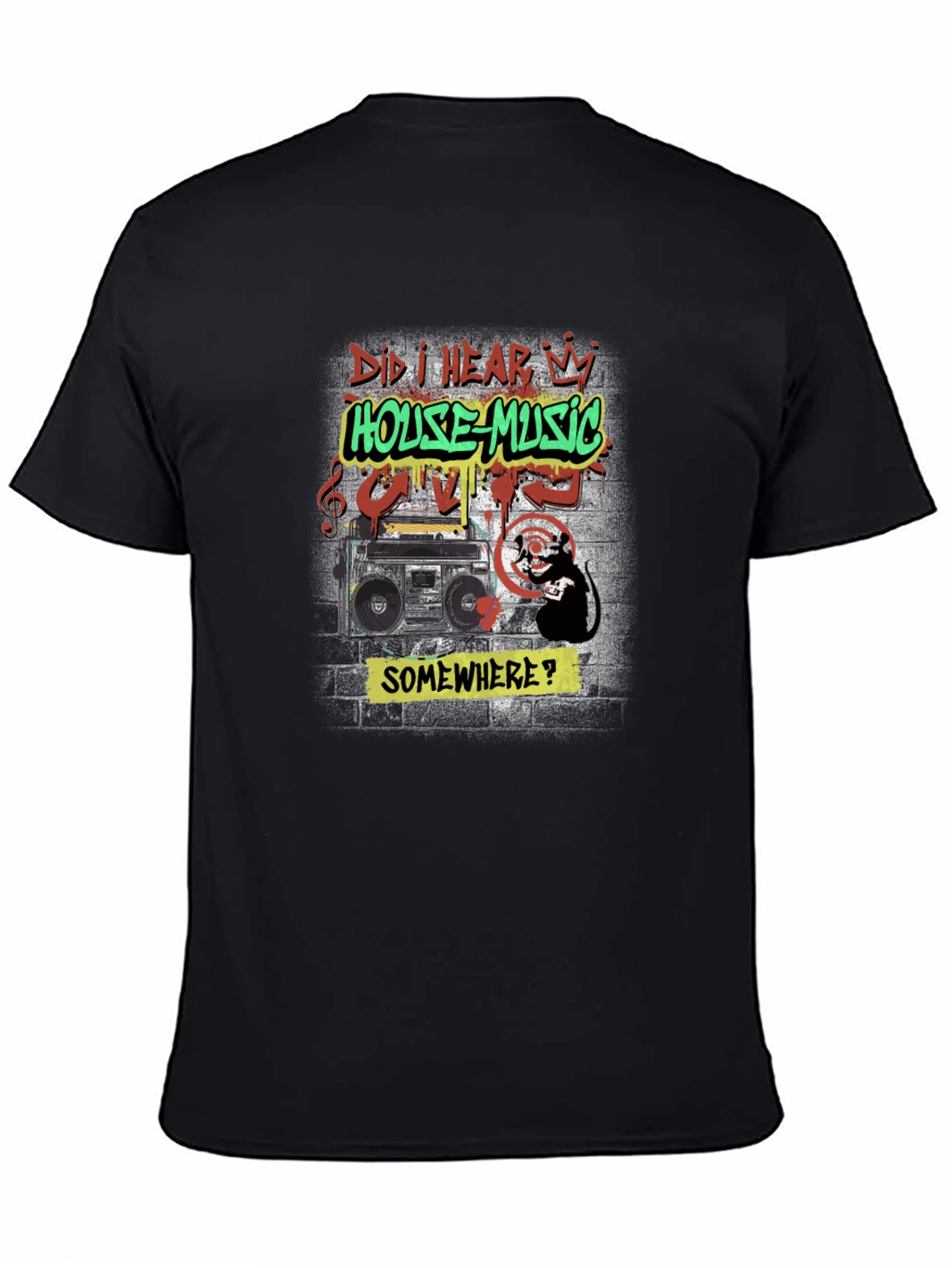 House Music Graffiti T-Shirt