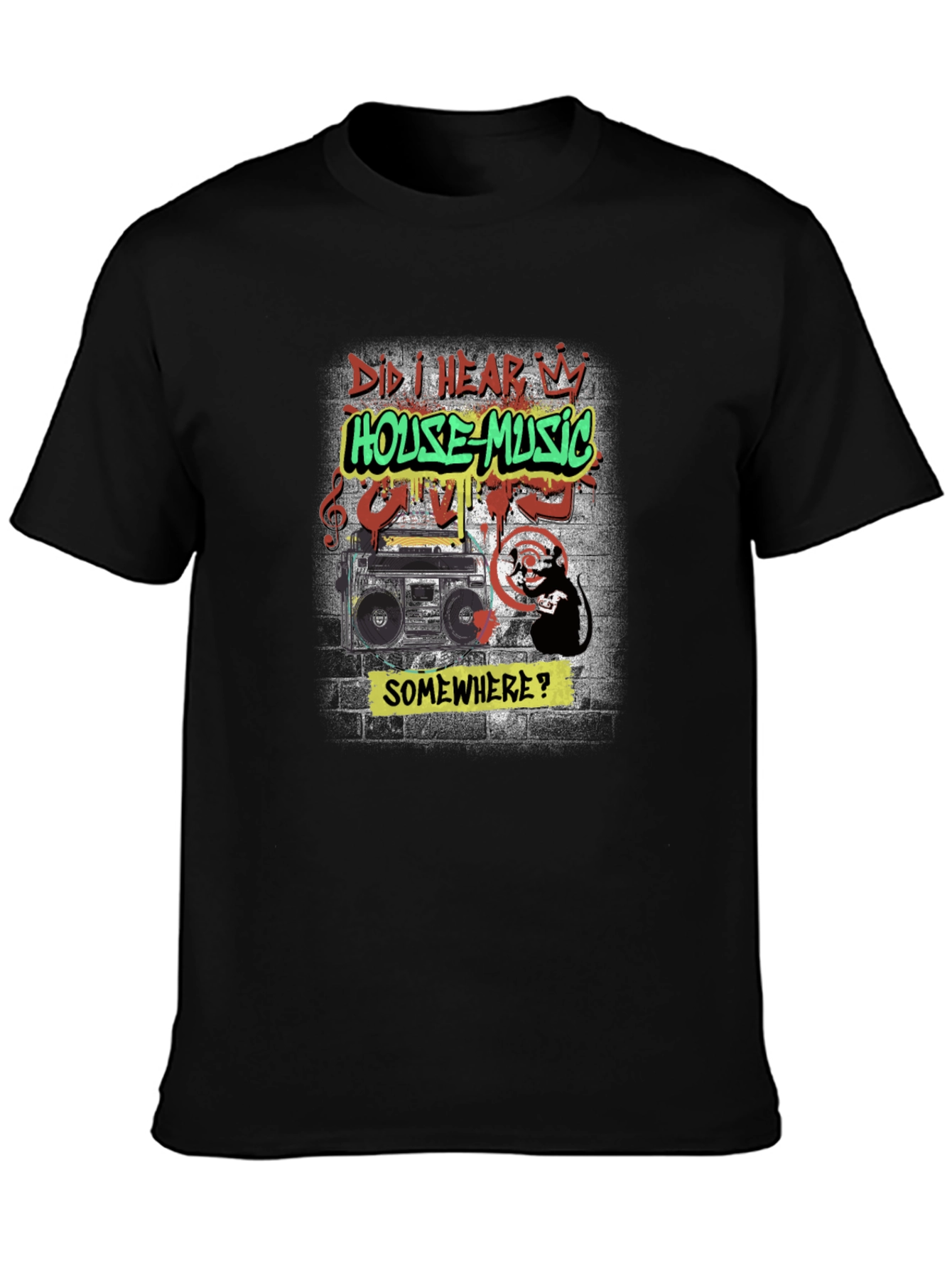 House Music Graffiti T-Shirt