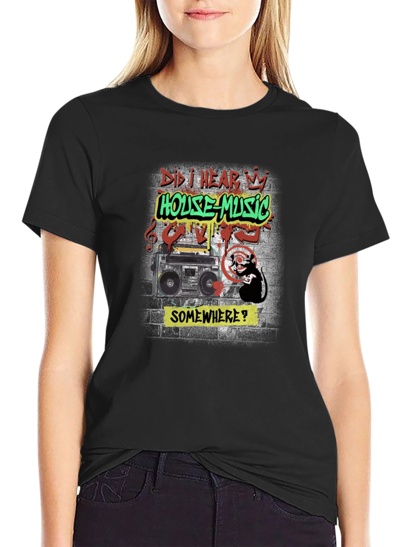 House Music Graffiti T-Shirt