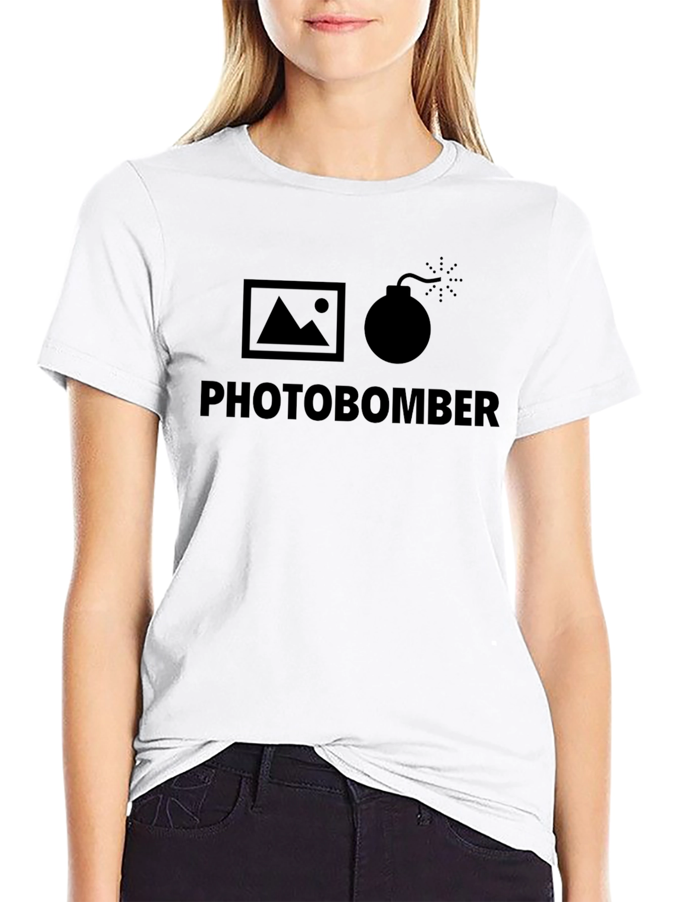 Photobomber Graphic T-Shirt - Funny Photography Humor Tee