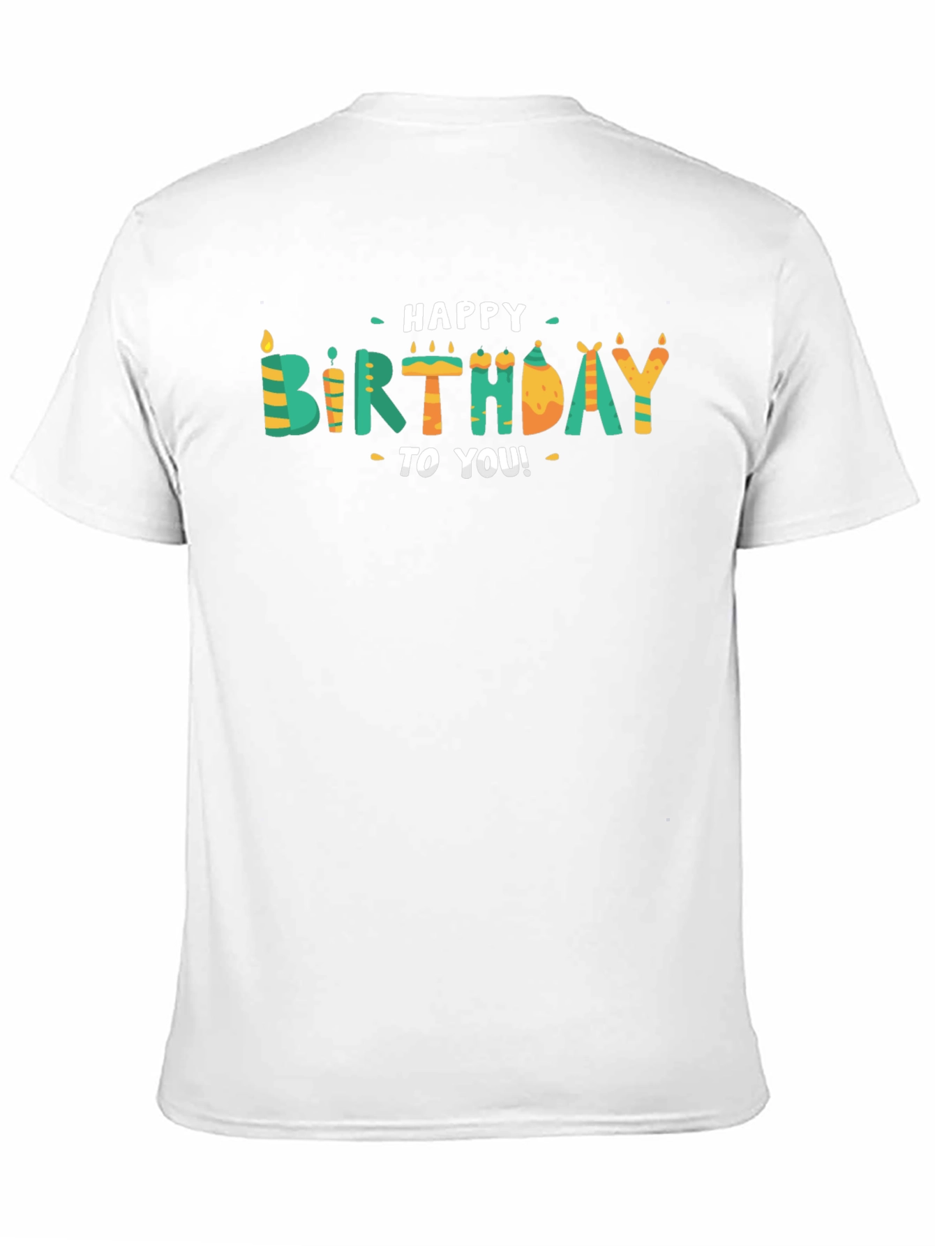 Happy Birthday Graphic Tee - Unisex