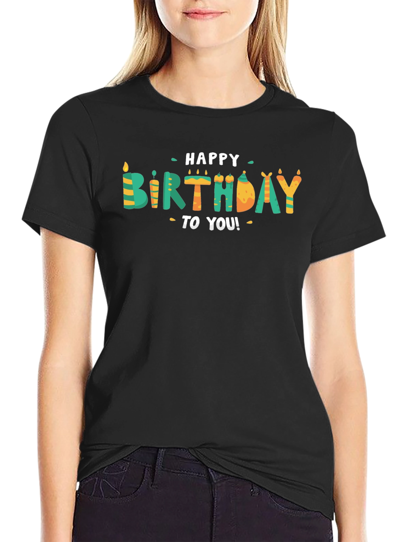 Happy Birthday Graphic Tee - Unisex
