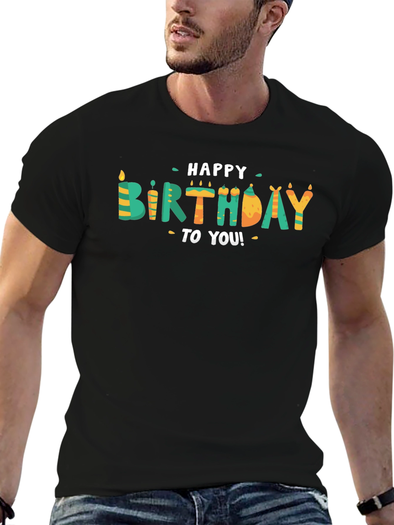 Happy Birthday Graphic Tee - Unisex