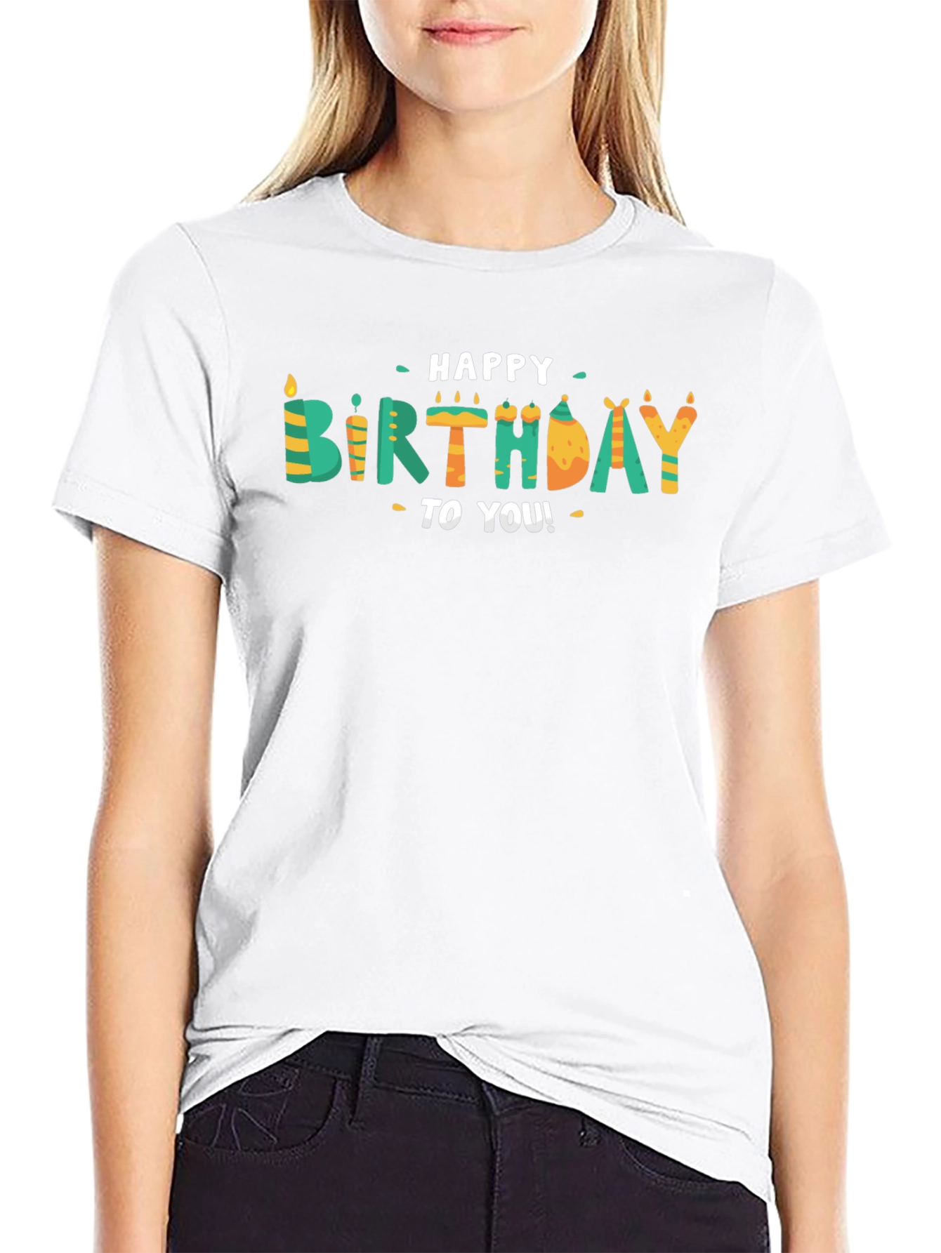 Happy Birthday Graphic Tee - Unisex