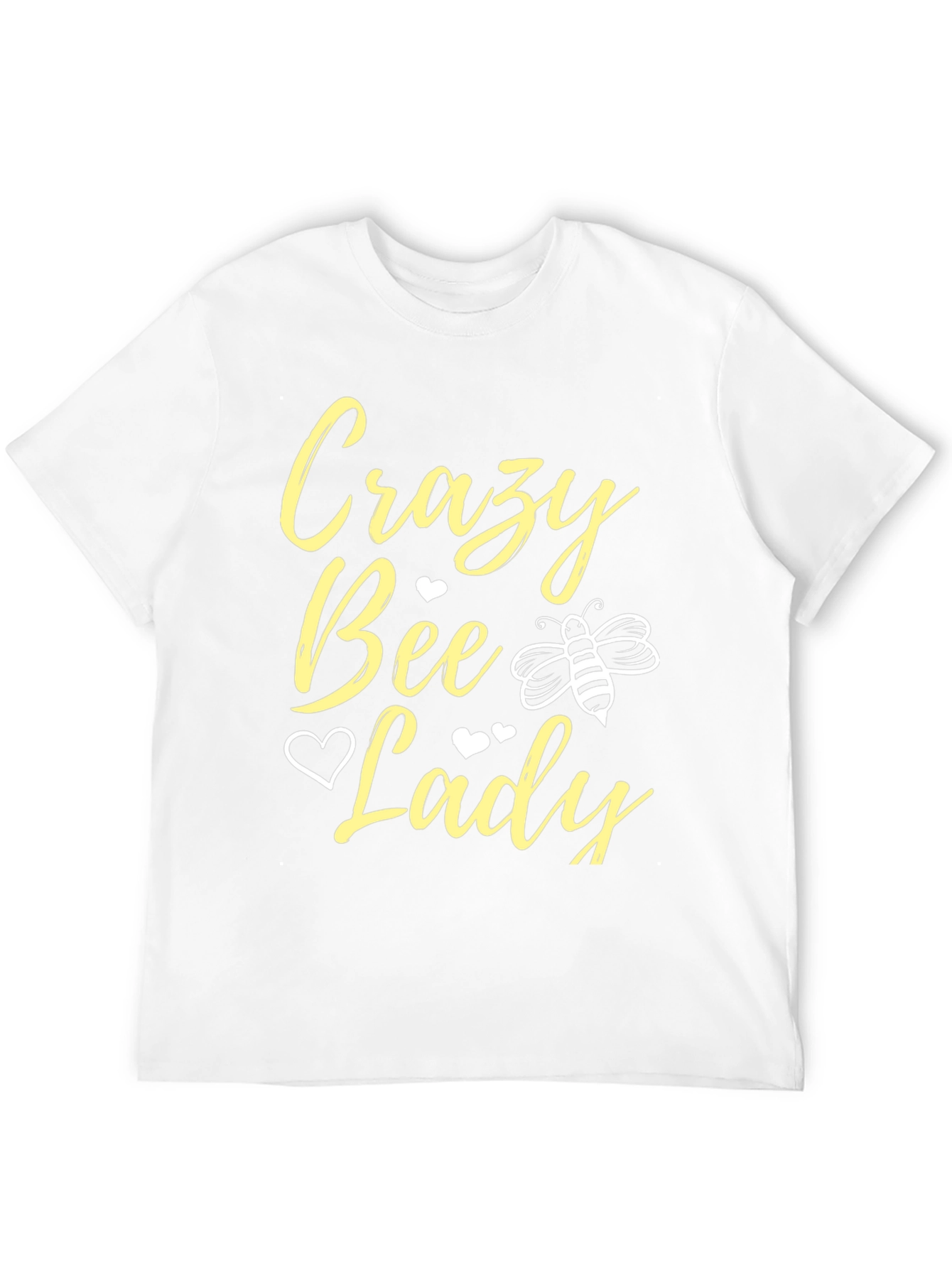 Crazy Bee Lady T-Shirt - Black