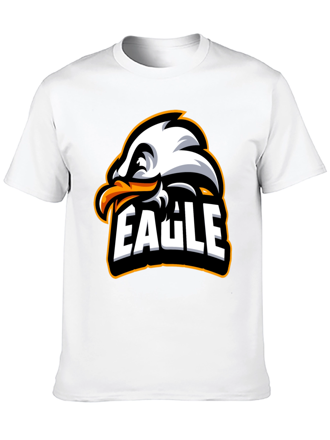 Cool Eagle Graphic T-Shirt - Black