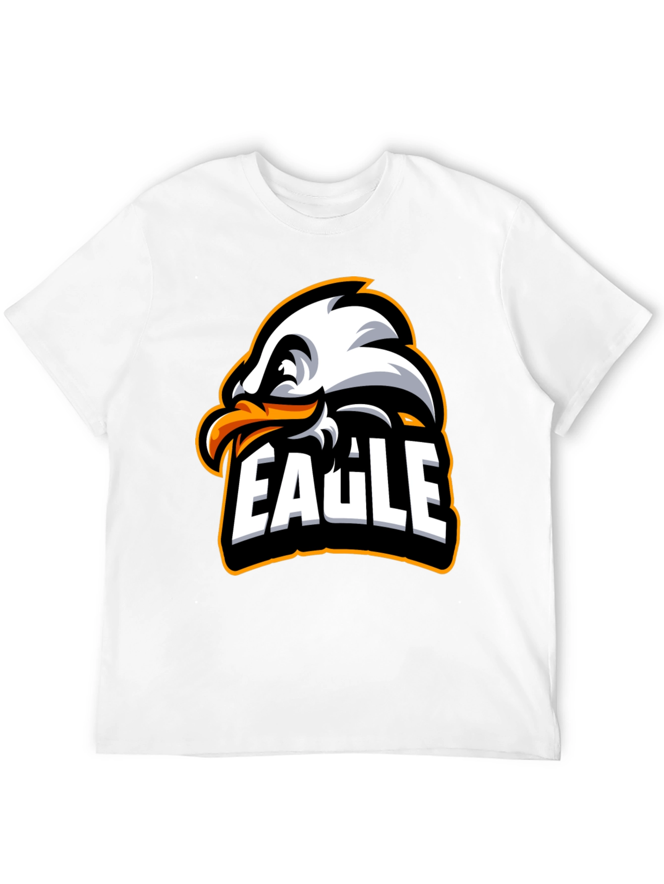 Cool Eagle Graphic T-Shirt - Black