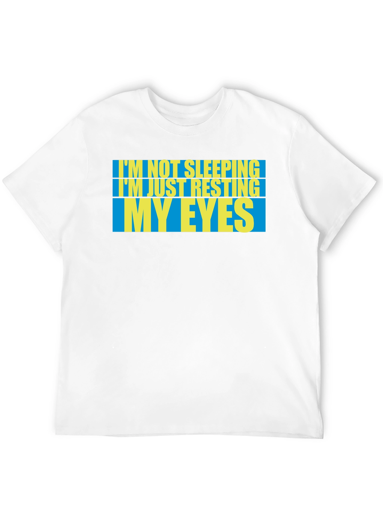 Resting My Eyes T-Shirt - Funny Sleep Tee