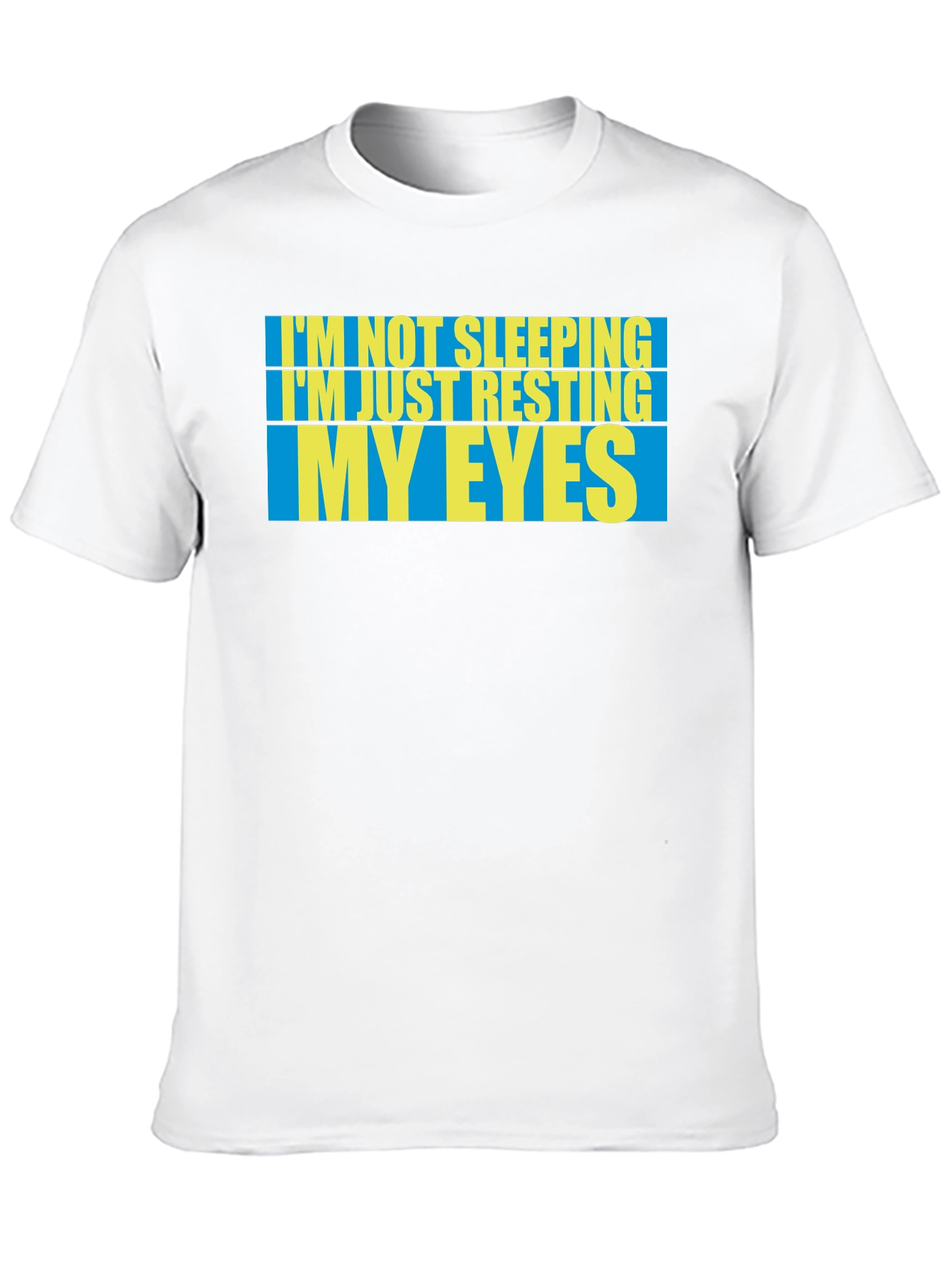 Resting My Eyes T-Shirt - Funny Sleep Tee