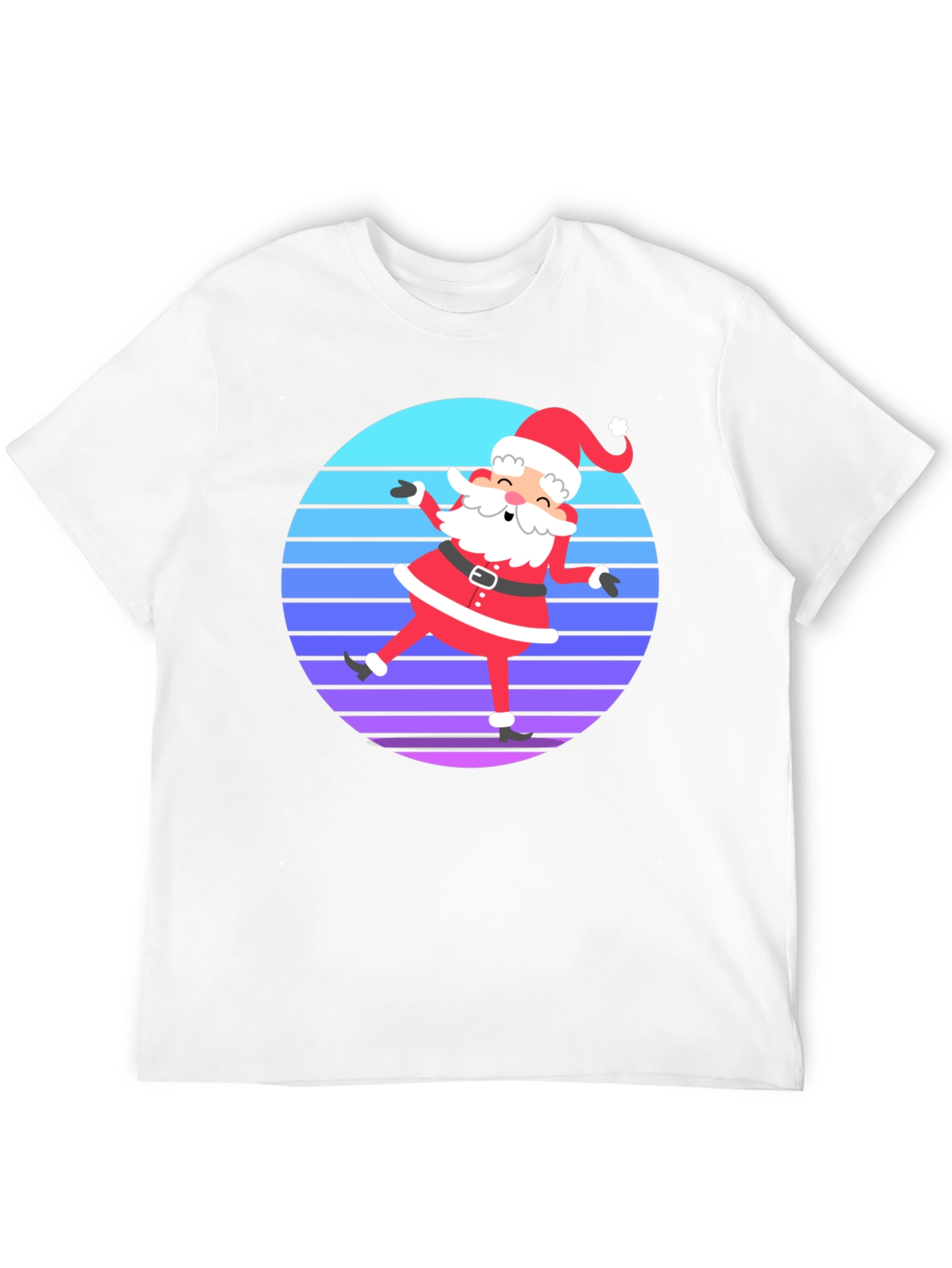 Santa Dab T-Shirt - Retro Holiday Style