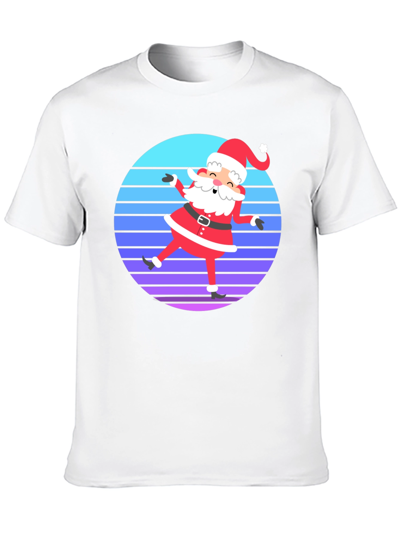 Santa Dab T-Shirt - Retro Holiday Style