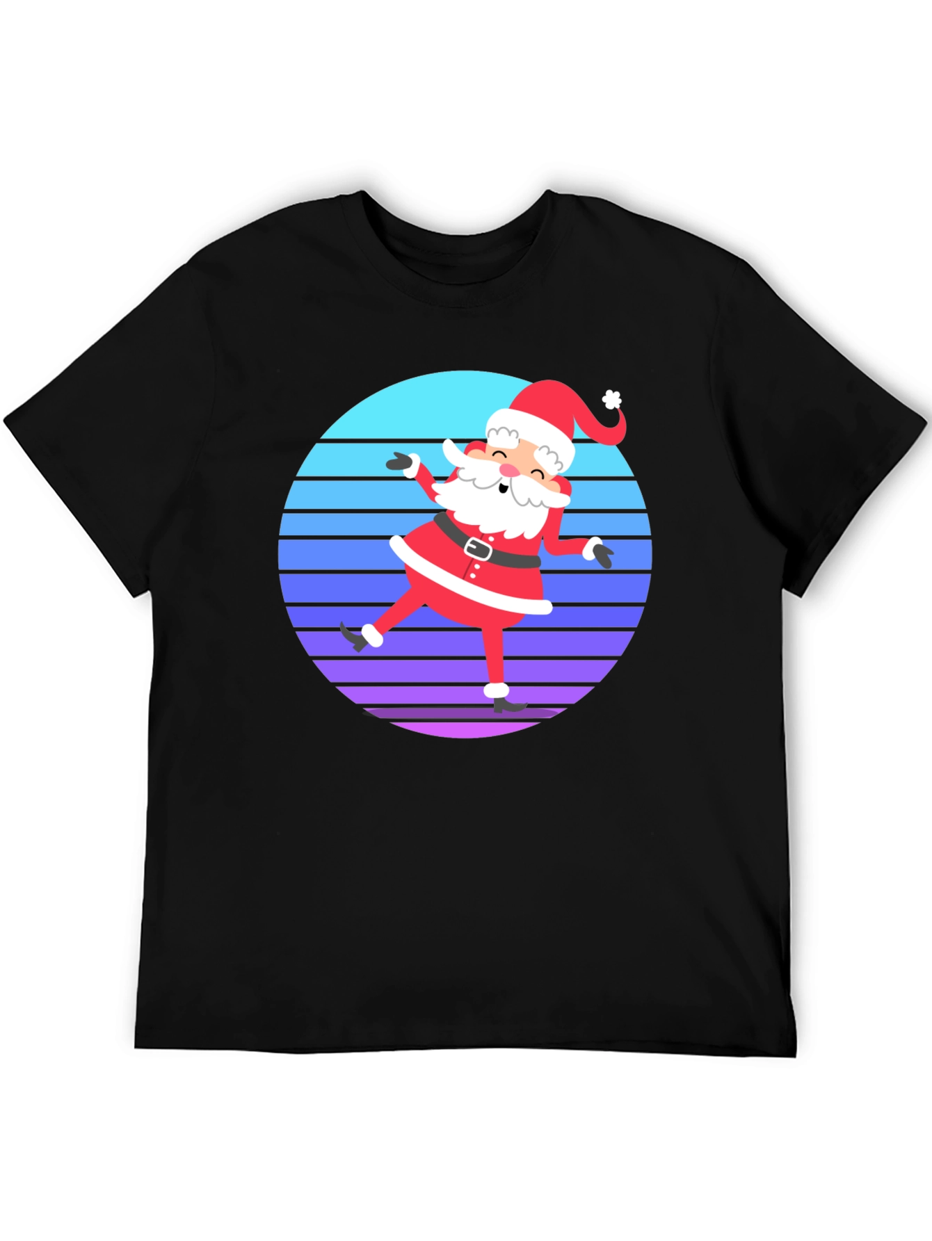 Santa Dab T-Shirt - Retro Holiday Style