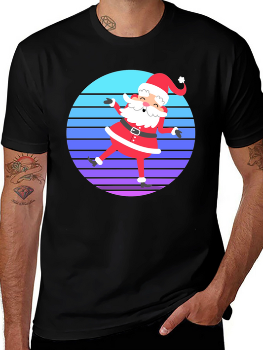 Santa Dab T-Shirt - Retro Holiday Style