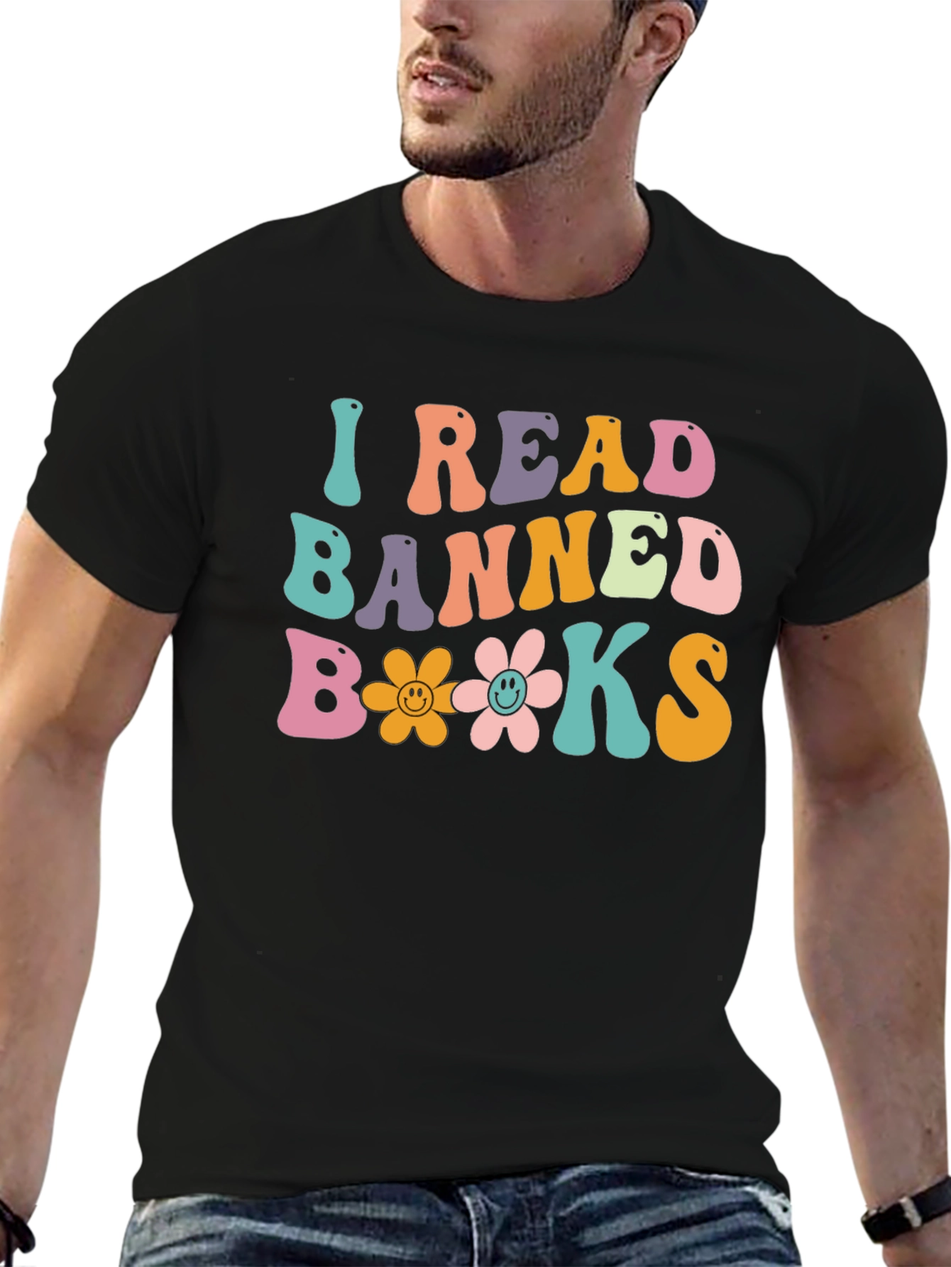 I Read Banned Books Retro Graphic Tee