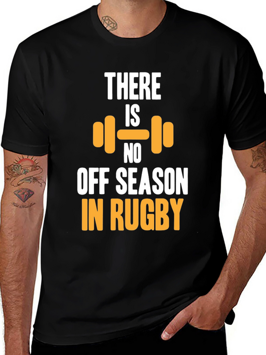 Rugby Off-Season T-Shirt - Gym Motivation