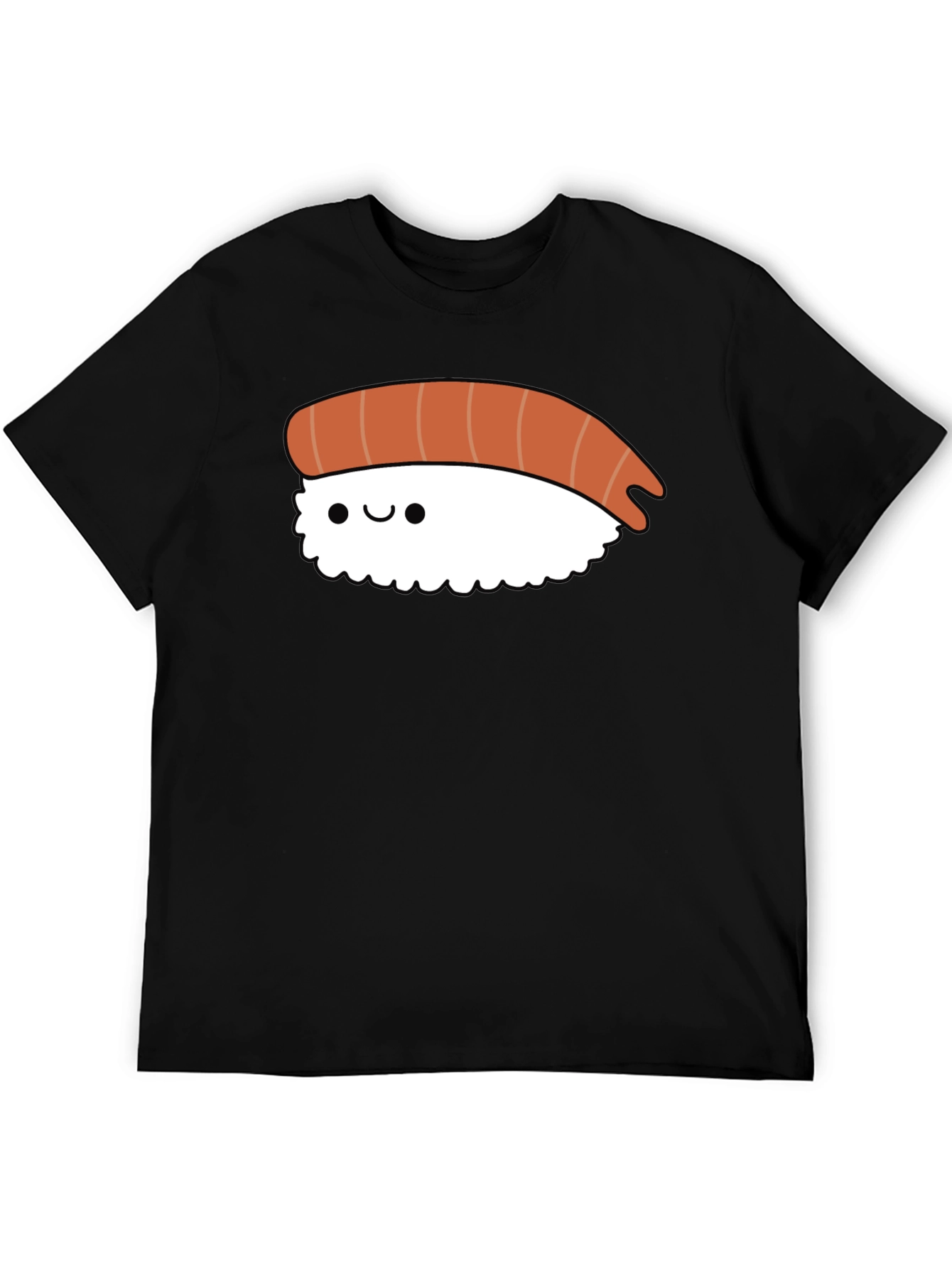 Sushi Graphic Tee - Unisex Black T-Shirt