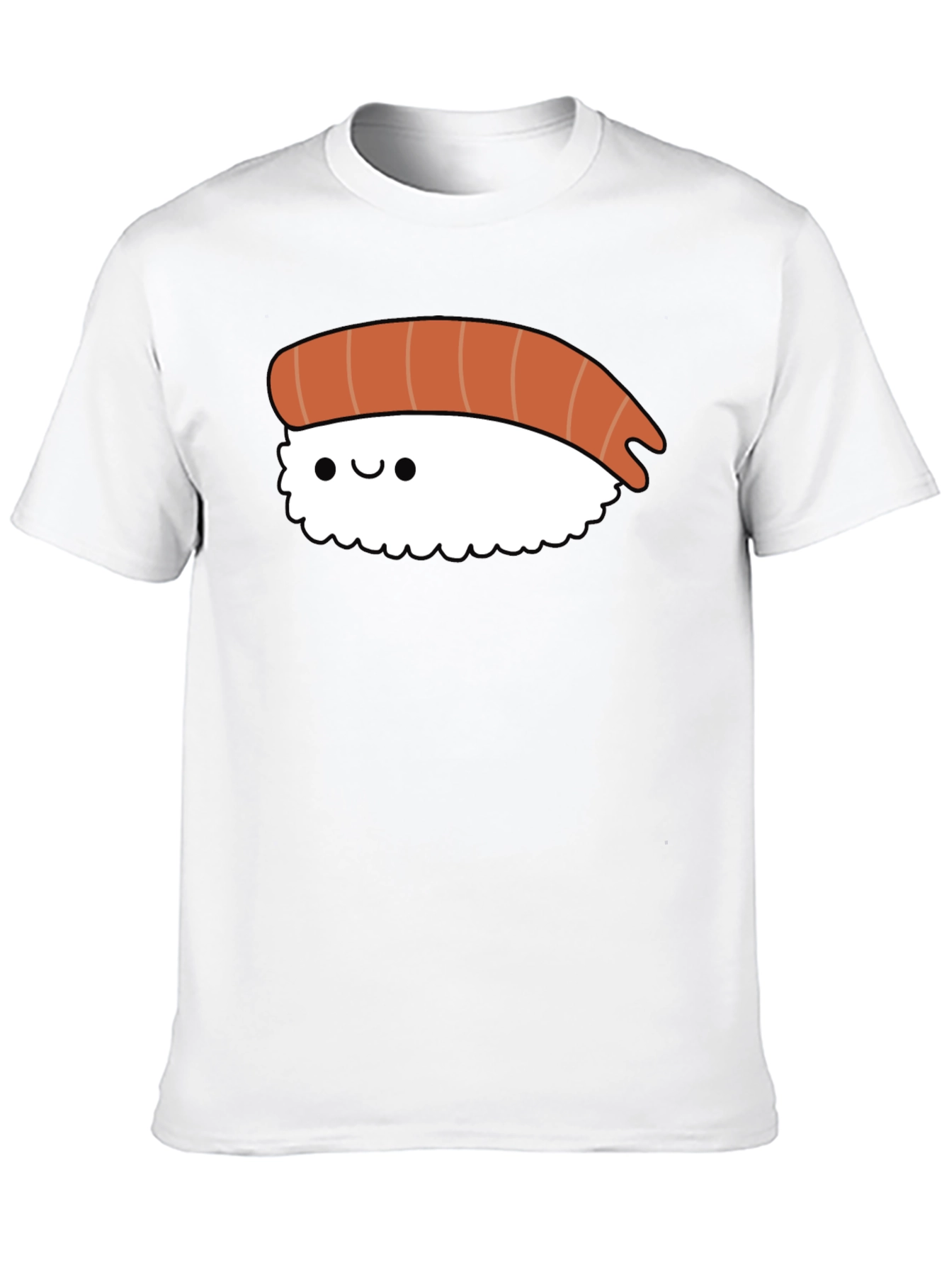 Sushi Graphic Tee - Unisex Black T-Shirt