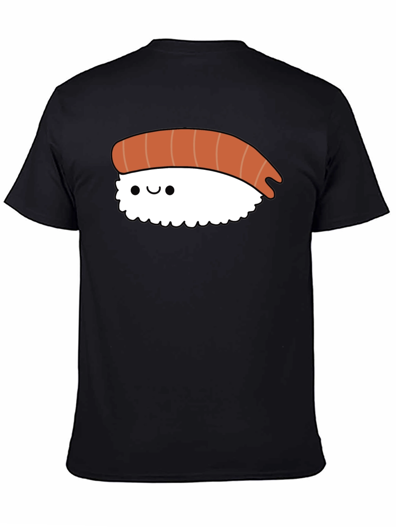 Sushi Graphic Tee - Unisex Black T-Shirt
