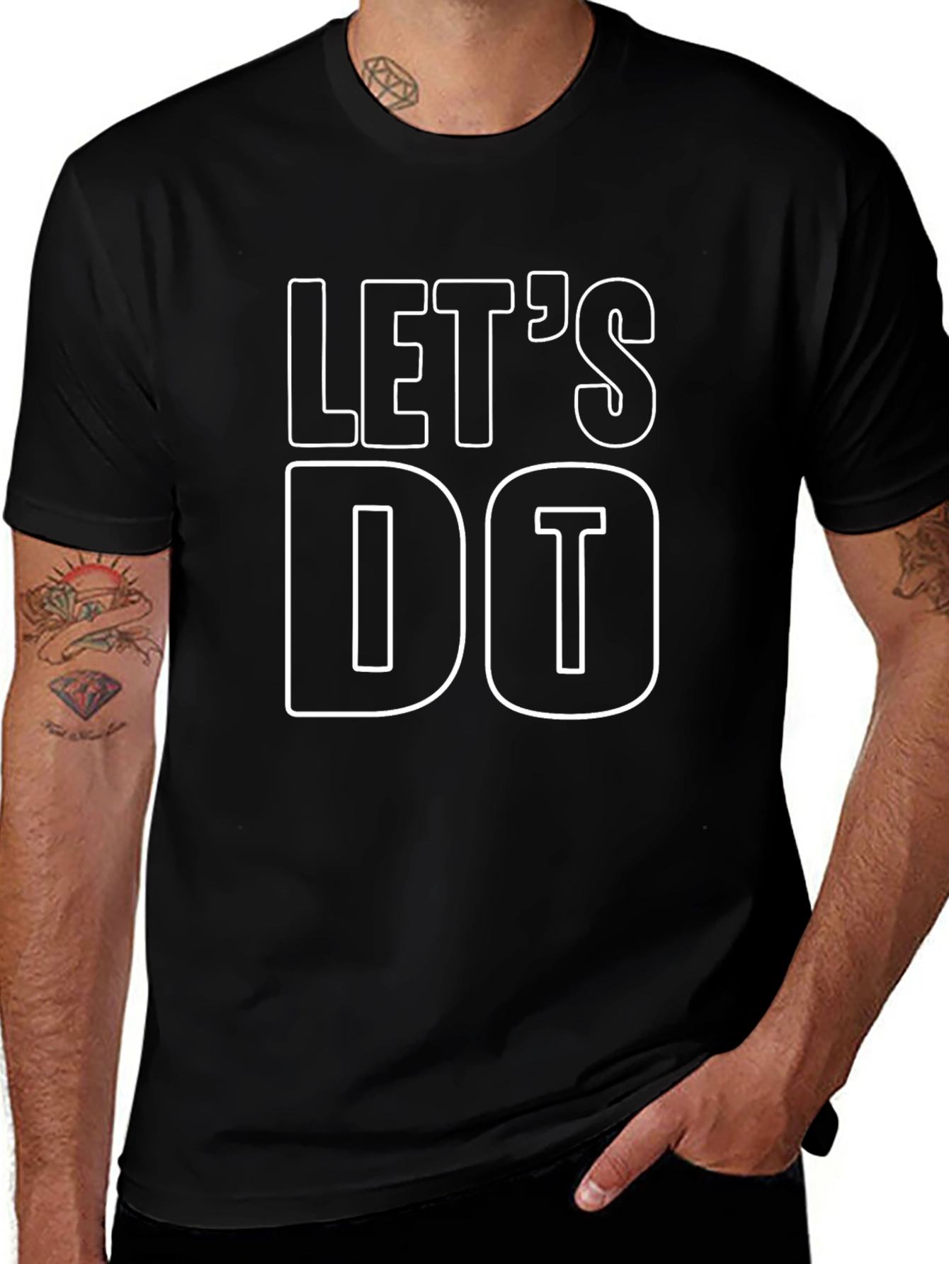 Lets Do It Black T-Shirt