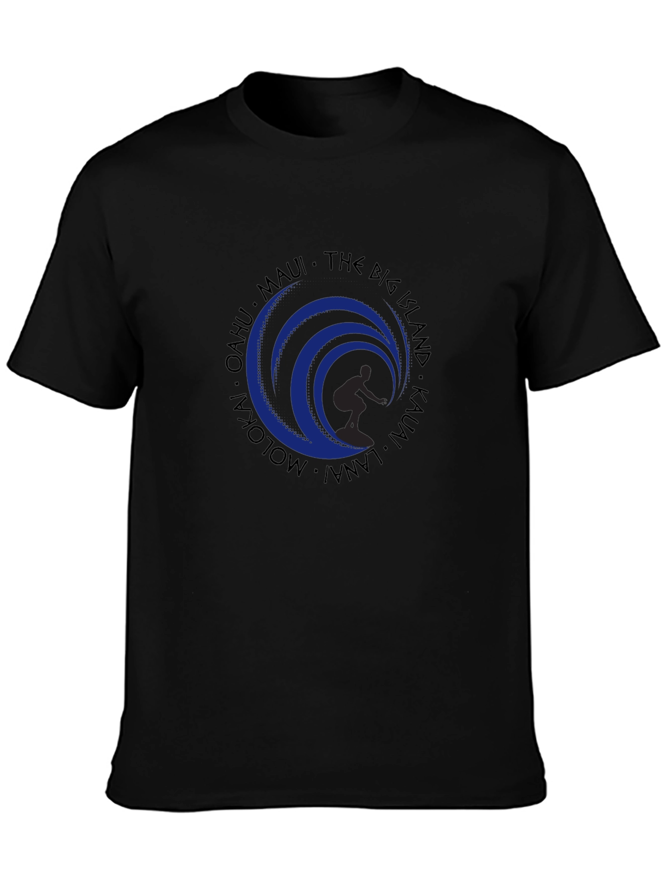 Island Wave Surfer Graphic Tee