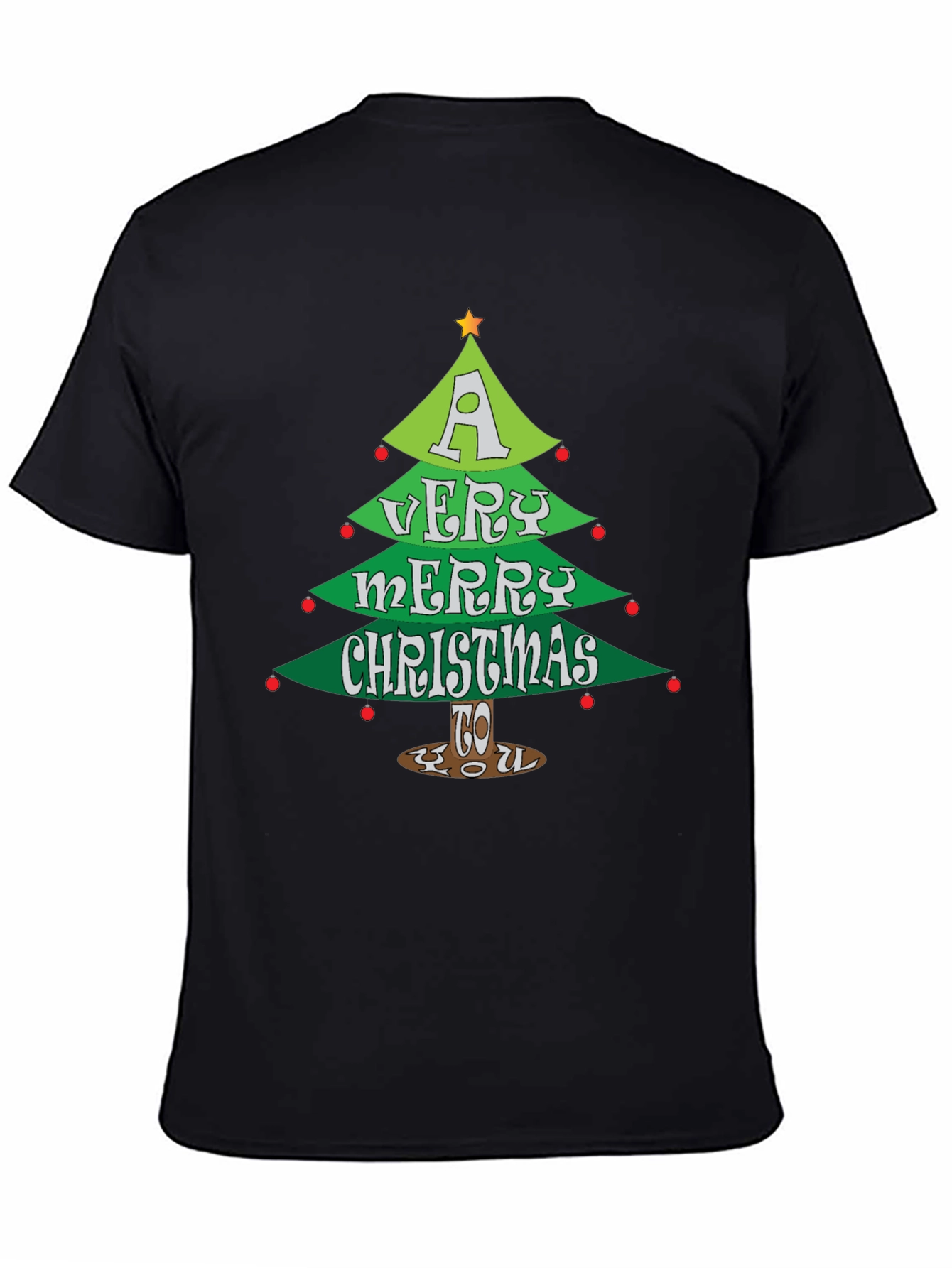 A Very Merry Christmas Tree T-Shirt