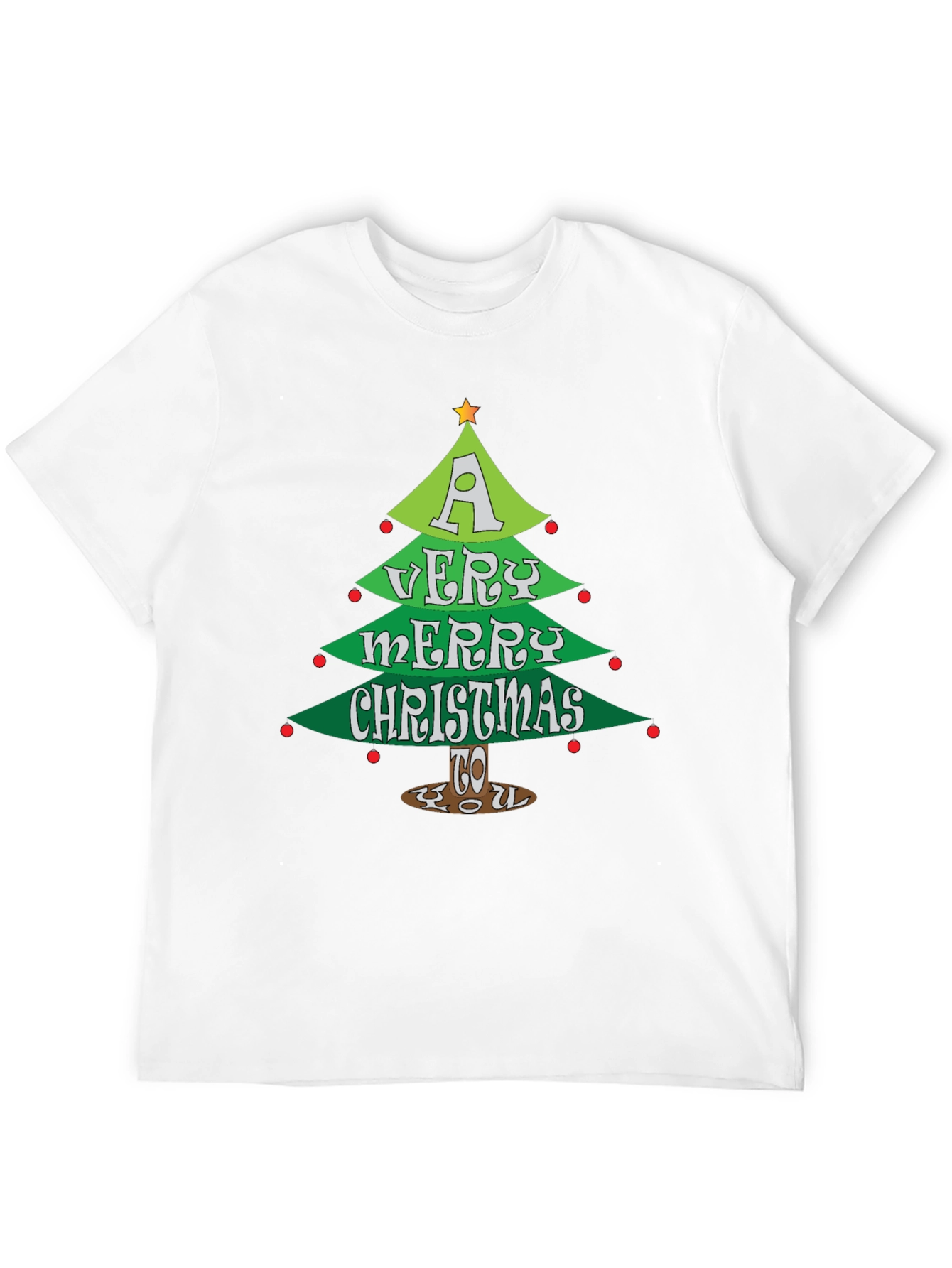 A Very Merry Christmas Tree T-Shirt