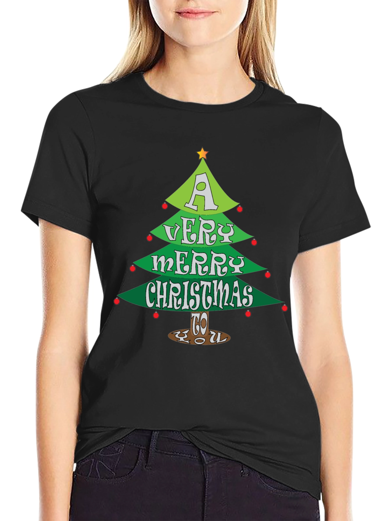 A Very Merry Christmas Tree T-Shirt