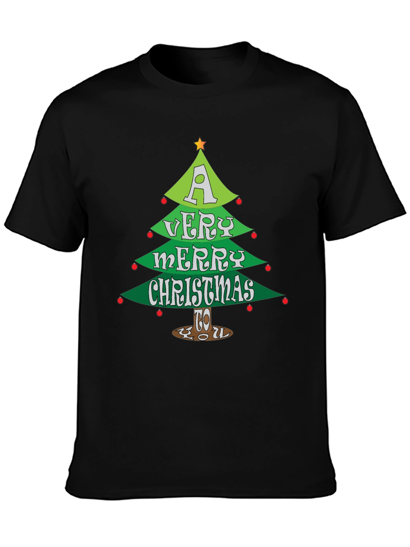 A Very Merry Christmas Tree T-Shirt