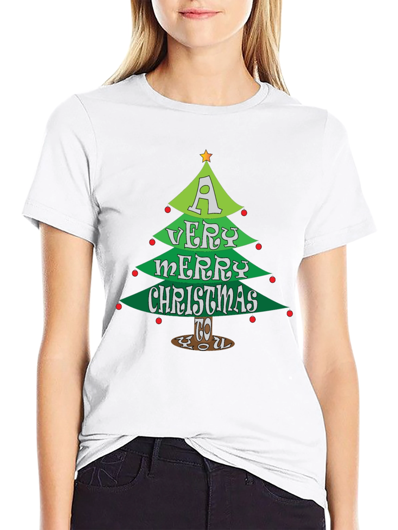 A Very Merry Christmas Tree T-Shirt