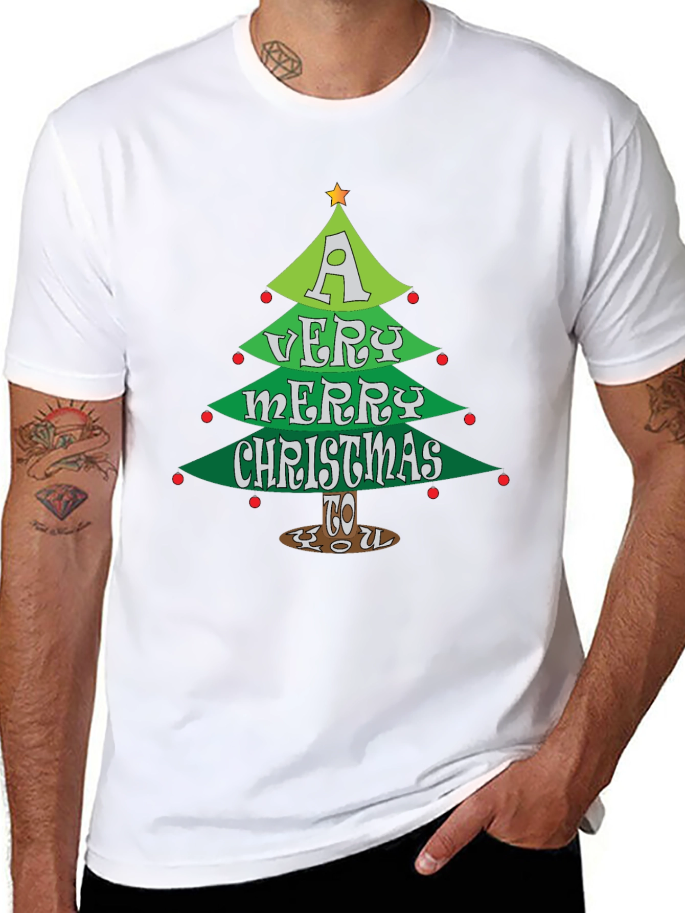 A Very Merry Christmas Tree T-Shirt