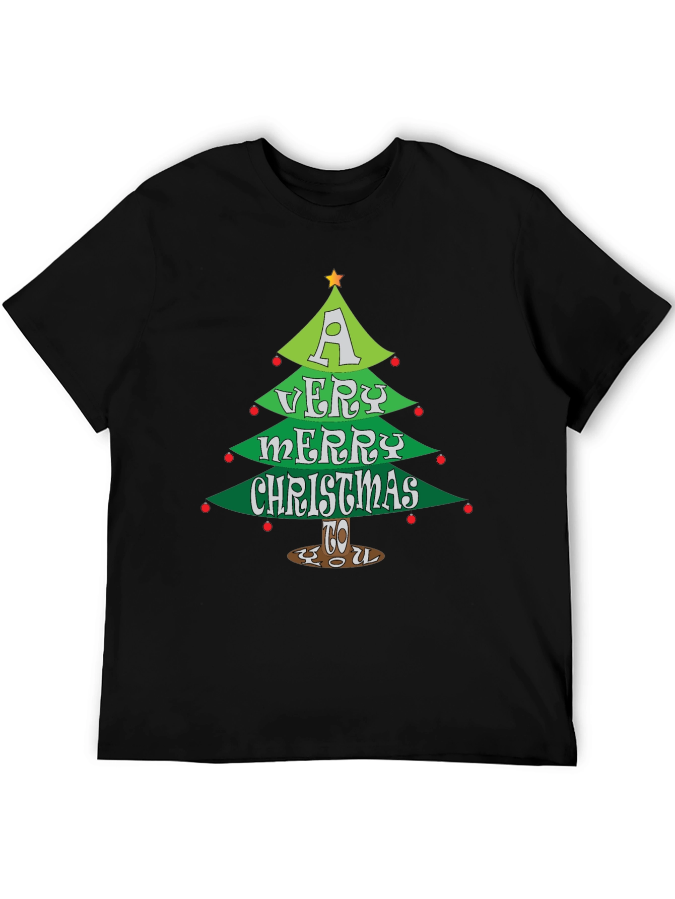A Very Merry Christmas Tree T-Shirt