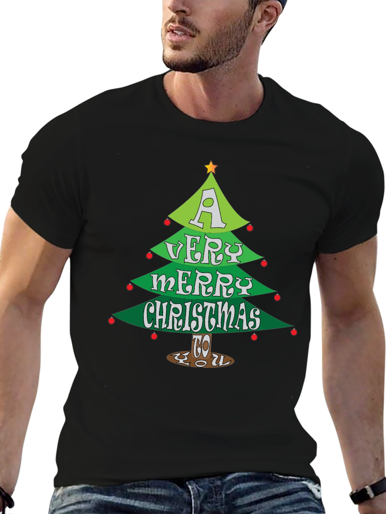 A Very Merry Christmas Tree T-Shirt