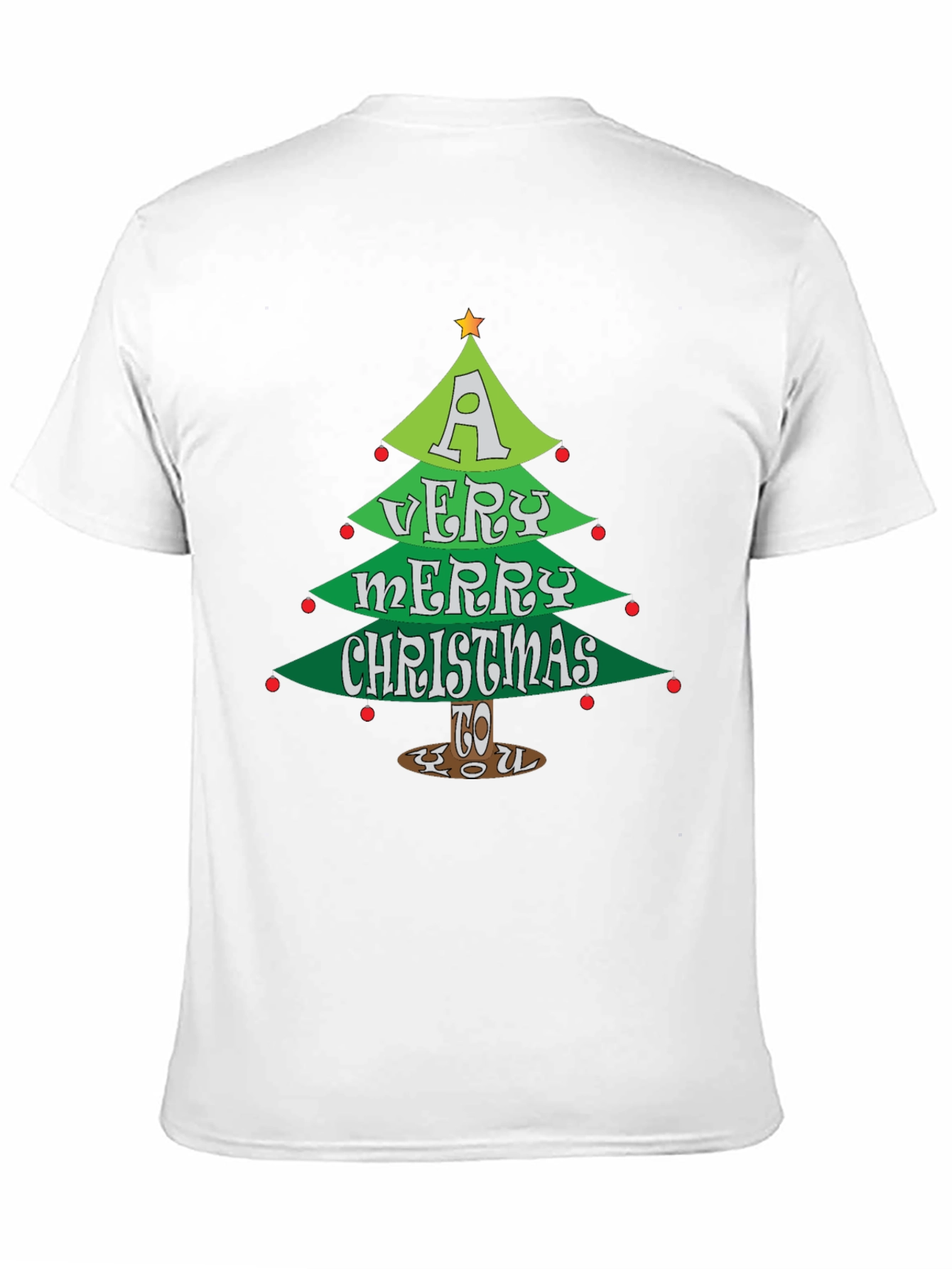 A Very Merry Christmas Tree T-Shirt