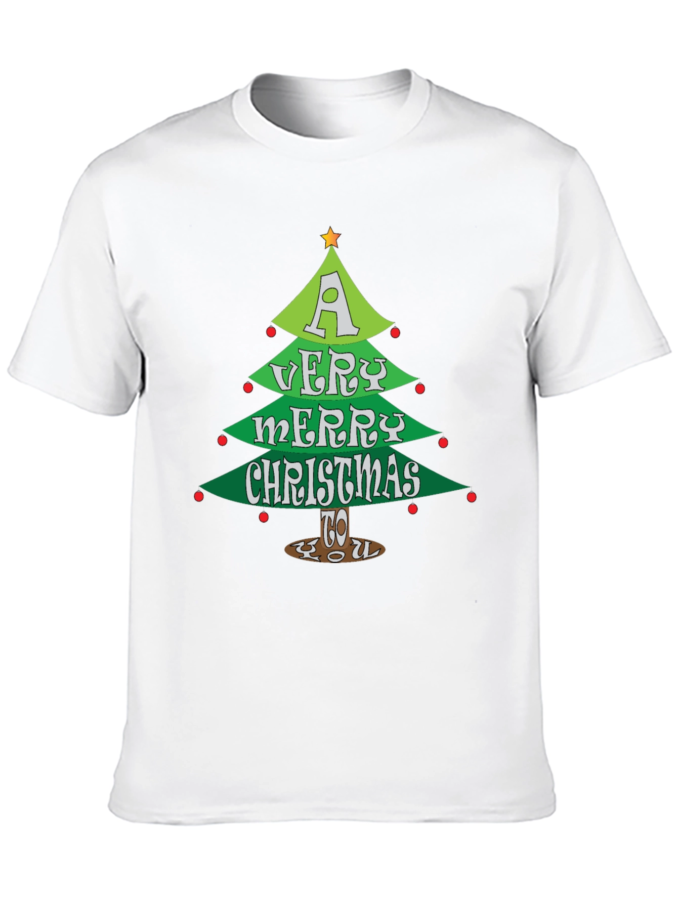 A Very Merry Christmas Tree T-Shirt