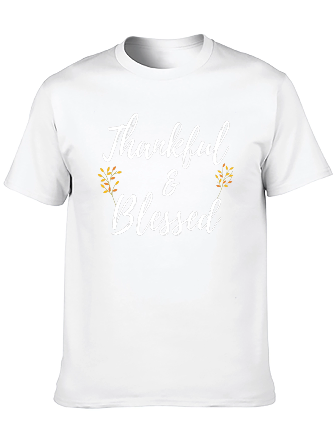 Thankful & Blessed Graphic T-Shirt