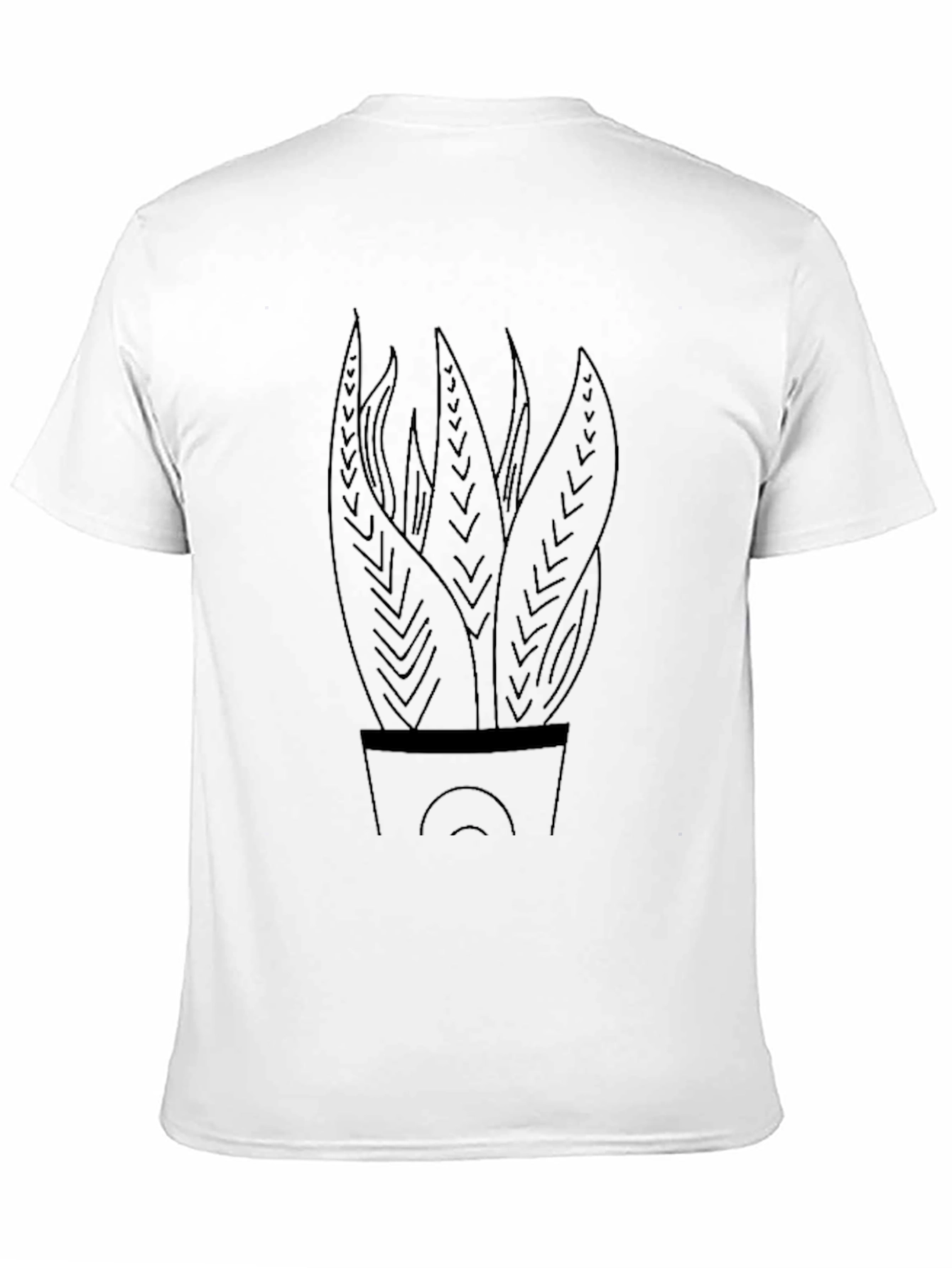 Modern Snake Plant Graphic Tee