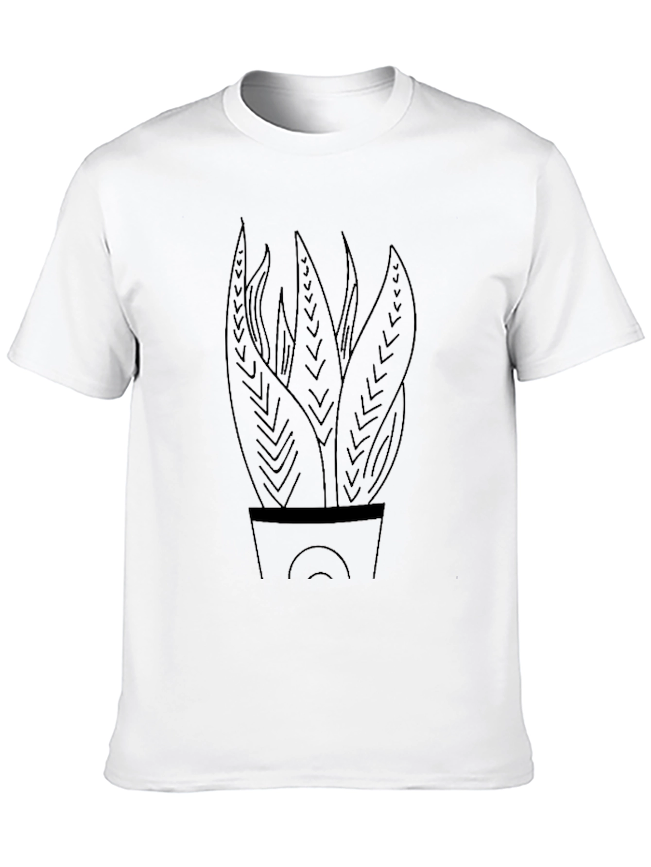 Modern Snake Plant Graphic Tee