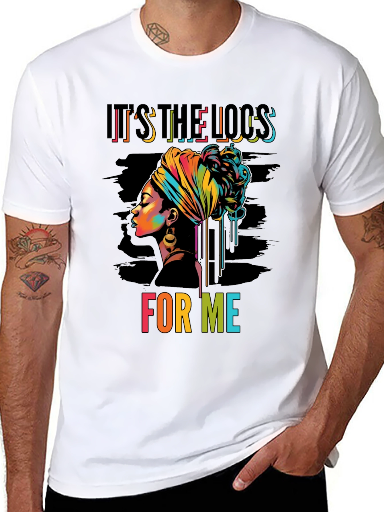 Its The Locs For Me Graphic Tee